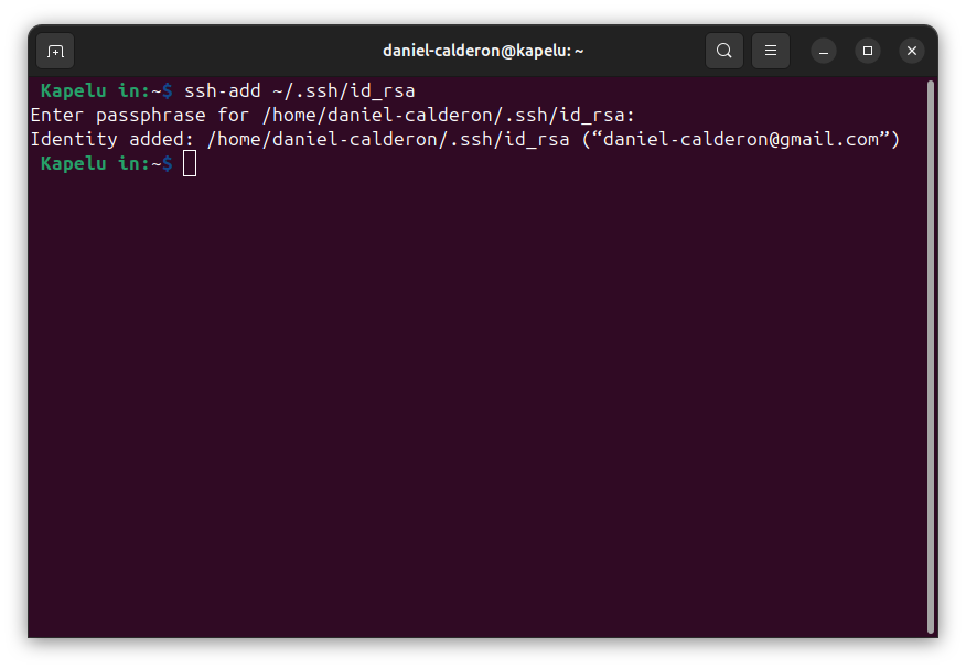 configurar clave SSH